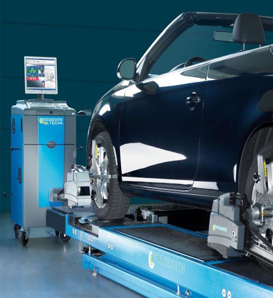 wheel balancing setup by united equipment